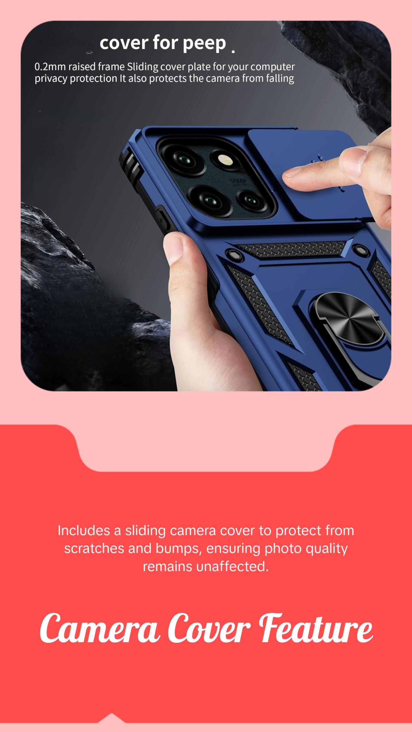 Moto G Power 2025 Case with Camera Lens Cover, HD Screen Protector, 10 FT Military Grade Drop Protection, Magnetic Ring Holder Kickstand Phone Case for Motorola Moto G Power 2025, Navy Blue Durable Cellphone Moto G Power 2025 Case with Camera Lens Cover, HD Screen Protector, 10 FT Military Grade Drop Protection, Magnetic Ring Holder Kickstand Phone Case for Motorola Moto G Power 2025, Navy Blue Durable Cellphone