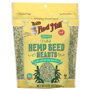 Bob's Red Mill Hulled Hemp Seed Hearts, 8 oz (227 g)