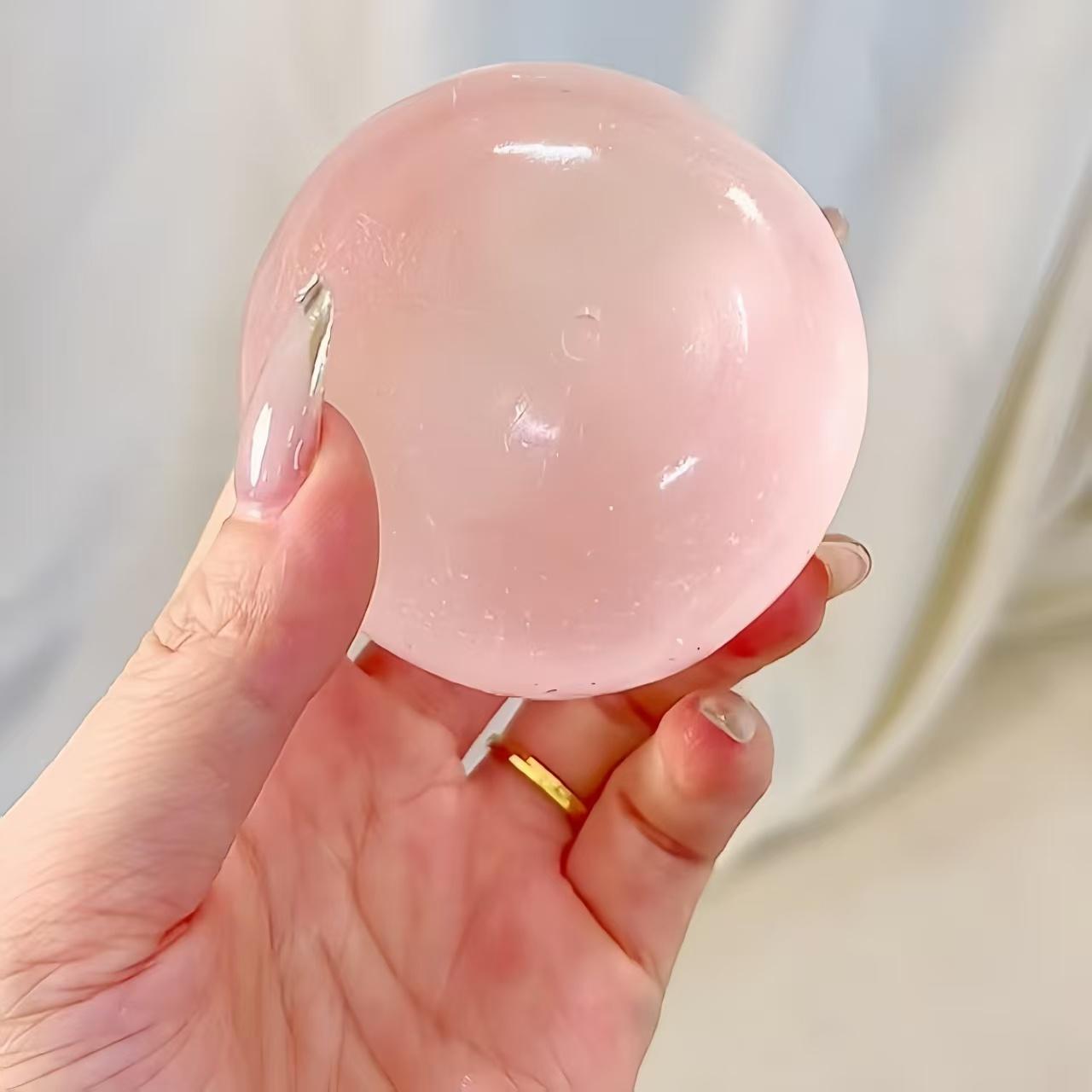 J&J Clear Maltose Squishy - Coconut Oil Texture Slow Rebound Fidget Toy | Moldable Stress Ball  Clear Coconut Oil Squishy | Super Soft Slow Rebound Fidget Toy for TikTok