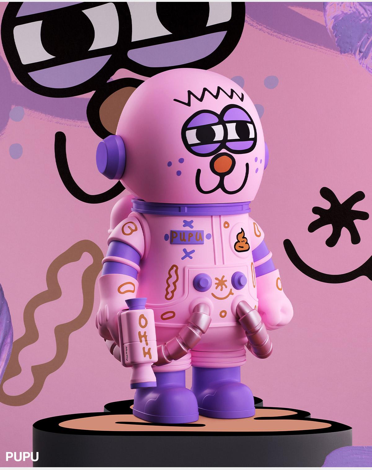 MEGA SPACE MOLLY 400% JON BURGERMAN SPACE CADETS Series MEGA SPACE MOLLY 400% JON BURGERMAN SPACE CADETS Series