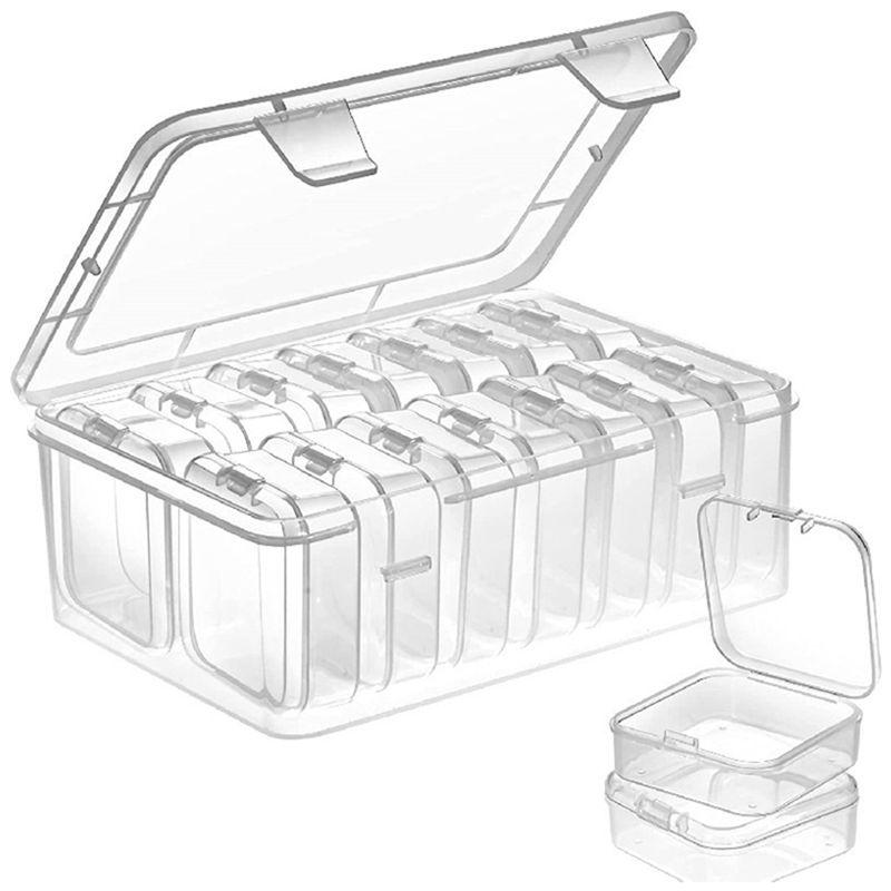 Small Storage Box with Lid Small Plastic Clear Box Plastic Storage Container Box Empty Mini Organiser for Small Items Small Storage Box with Lid Small Plastic Clear Box Plastic Storage Container Box Empty Mini Organiser for Small Items
