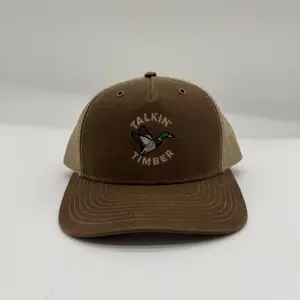 Brown Talkin’ Timber Waxed Mallard Trucker