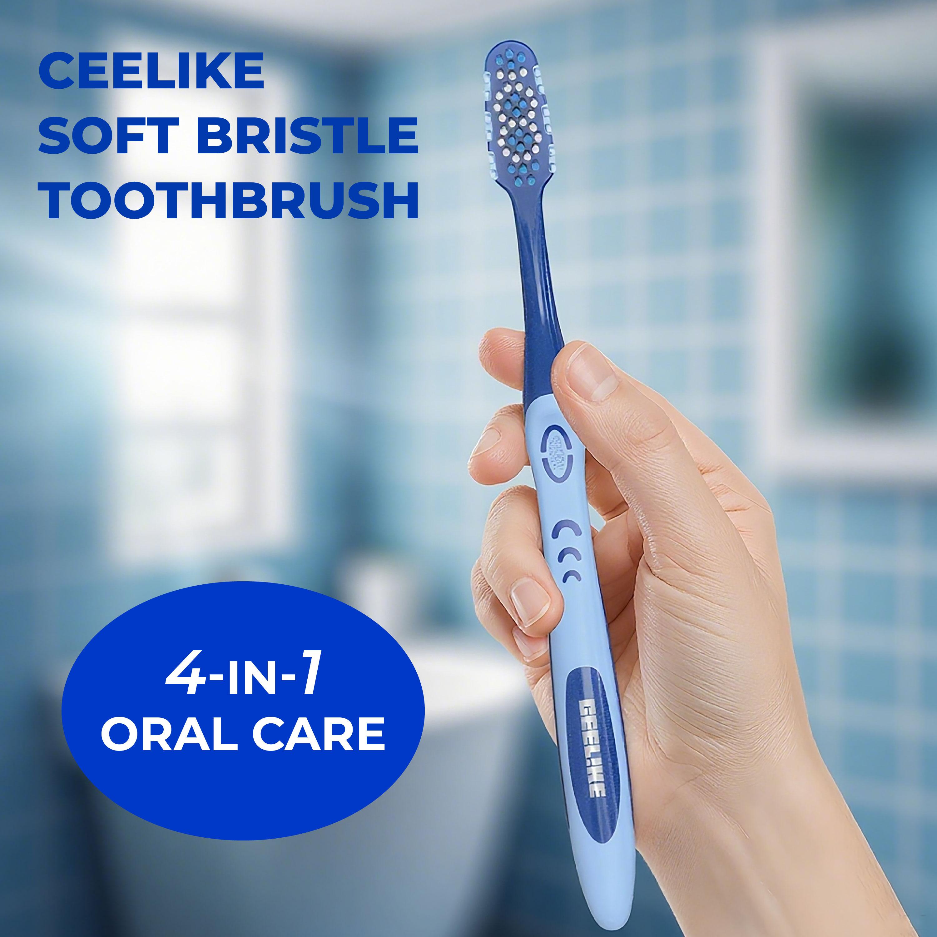 CEELIKE 3 Tubes GumRestore Pro Toothpaste + Toothbrush | Effective Teeth-Cleaning Combo