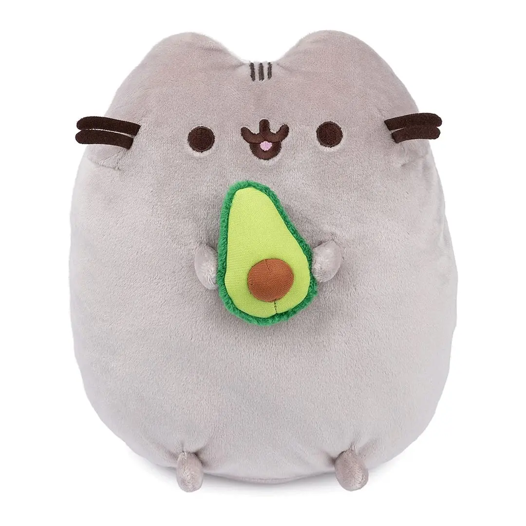 GUND Snackable Avocado 9.5-in Cartoon Character Plush Toy, Huggable Stuffed Animal Collectible