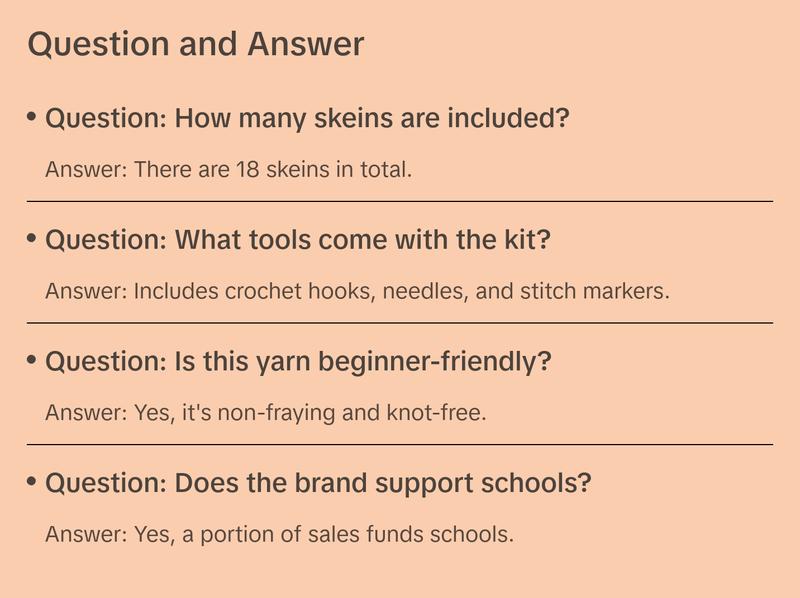 Incraftables Assorted Acrylic Yarn Skeins Set. Crochet Yarn Set w/ 18pcs Skein Bundle (22 Yards), Crochet Hooks, Needles, Stitch Markers & Bag. Yarn Variety Pack Kit for Amigurumi & Crocheting Project