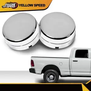 Fit For 2003-2017 Dodge Ram 3500 1-Ton  Rear Wheel Hub Center Caps 2Pcs Truck