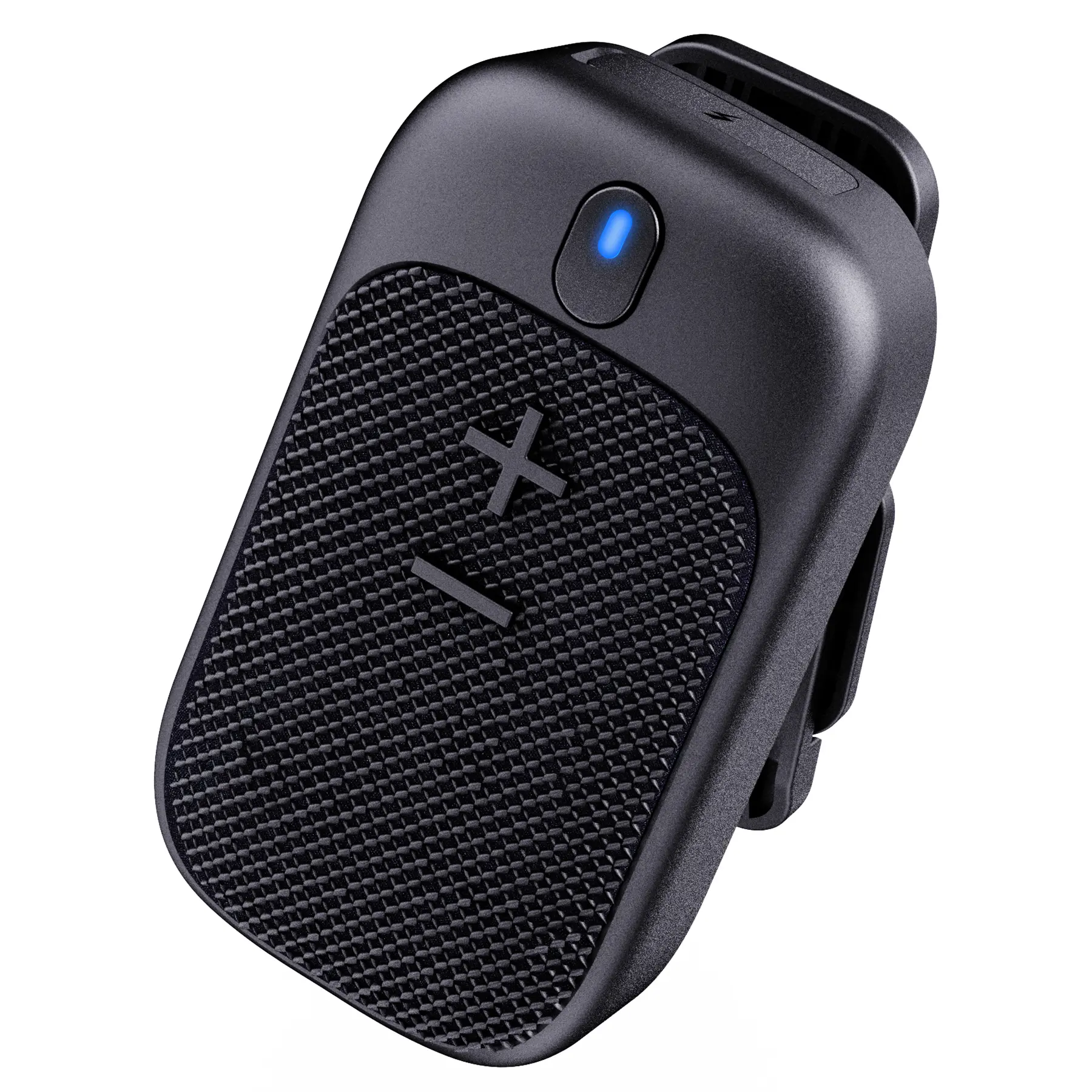 IPX5 Waterproof Dustproof Wearable Bluetooth Speaker with Built-in Mic, Magnetic Clip, Rechargeable Batteries, USB-C Cable Compatibility for Hands-Free Calls, Portable Mini Wireless Audio for Smartphones