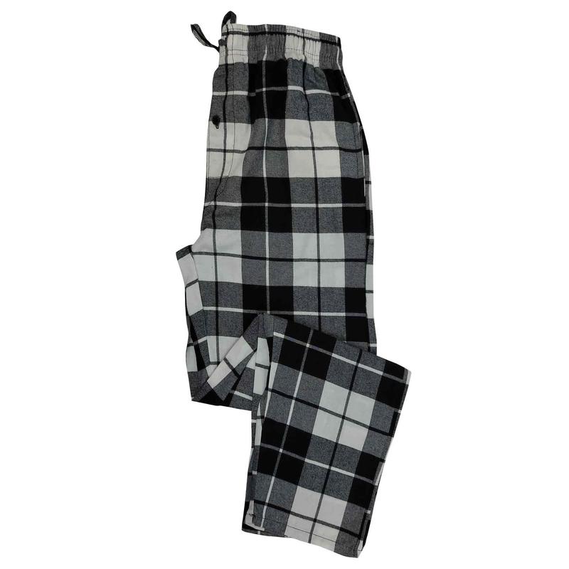Cotton Lounge Pajama Pants for Men | Plaid S-6XL | Different Touch