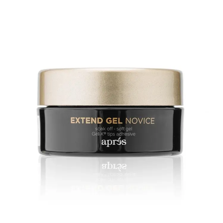 APRÉS Extend Gel Novice Edition, 15ml HEMA-Free Builder Gel Polish, Thick Slow-Control Adhesive for Nail Extensions, Ideal for Beginners, Builder Gel Nail