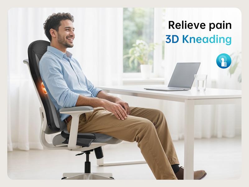 Comfier Shiatsu Back Massager with Heat & Vibration - Deep Tissue Massage for Neck Hip Relief - Home Office Chair Pad - Gift for Women Men Dad Mom Adjustable Daily - Mild Therapy Comfier Shiatsu Back Massager with Heat & Vibration - Deep Tissue Massage for Neck Hip Relief - Home Office Chair Pad - Gift for Women Men Dad Mom Adjustable Daily - Mild Therapy