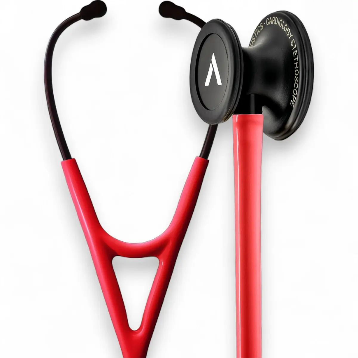 Cardiology Stethoscope - Coral Bloom Dual-Head | Apex Stethoscopes