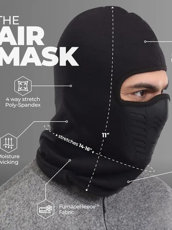 Warm Face Mask Protection Windproof Full Balaclava for Winter Skiing Snowboarding Motorcycling Ice Fishing Men Essential Outdoor Work Breathable