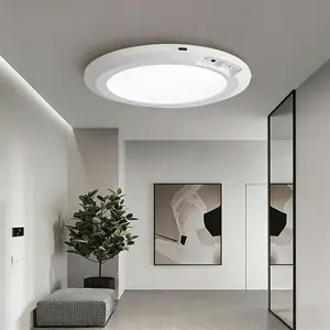 1Pack USB Rechargeable Motion Sensor Ceiling Light with Remote Control, 3 Adjustable Color Temperatures Magnetic Wireless Ceiling Light for Closet Shower Stairs Shed Hallway Porch Patio ect