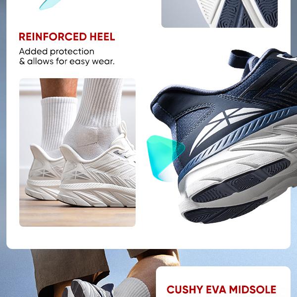 AllSwifit 2.0 Men's Slip On Comfortable Walking Shoes Running Tennis Athletic Gym Workout Cross Training