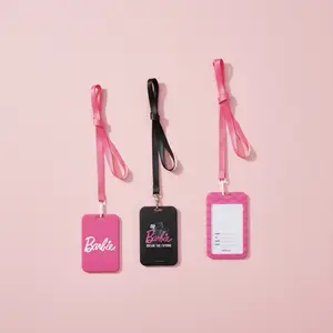 Barbie Chic Card Holder Keychain – Sleek Compact Design for IDs/Cards,Easy-Grab Daily Accessory, Stylish Card Holder Great Gift for Barbie Fans & Girl