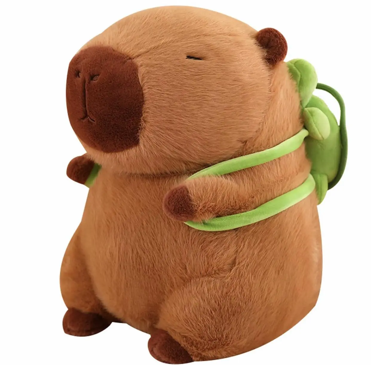 kid friend family  Capybara Plush Toy - Cute Simulation Stuffed Animal for Home Sofa & Bed DecorationSummer Capybara Plush Toy, Cute Simulation Capybara Stuffed Toy, Soft Animals Decoration Toy for Home Sofa & Bed, Pets Plush Toys, Bedroom Decor tiktoksho