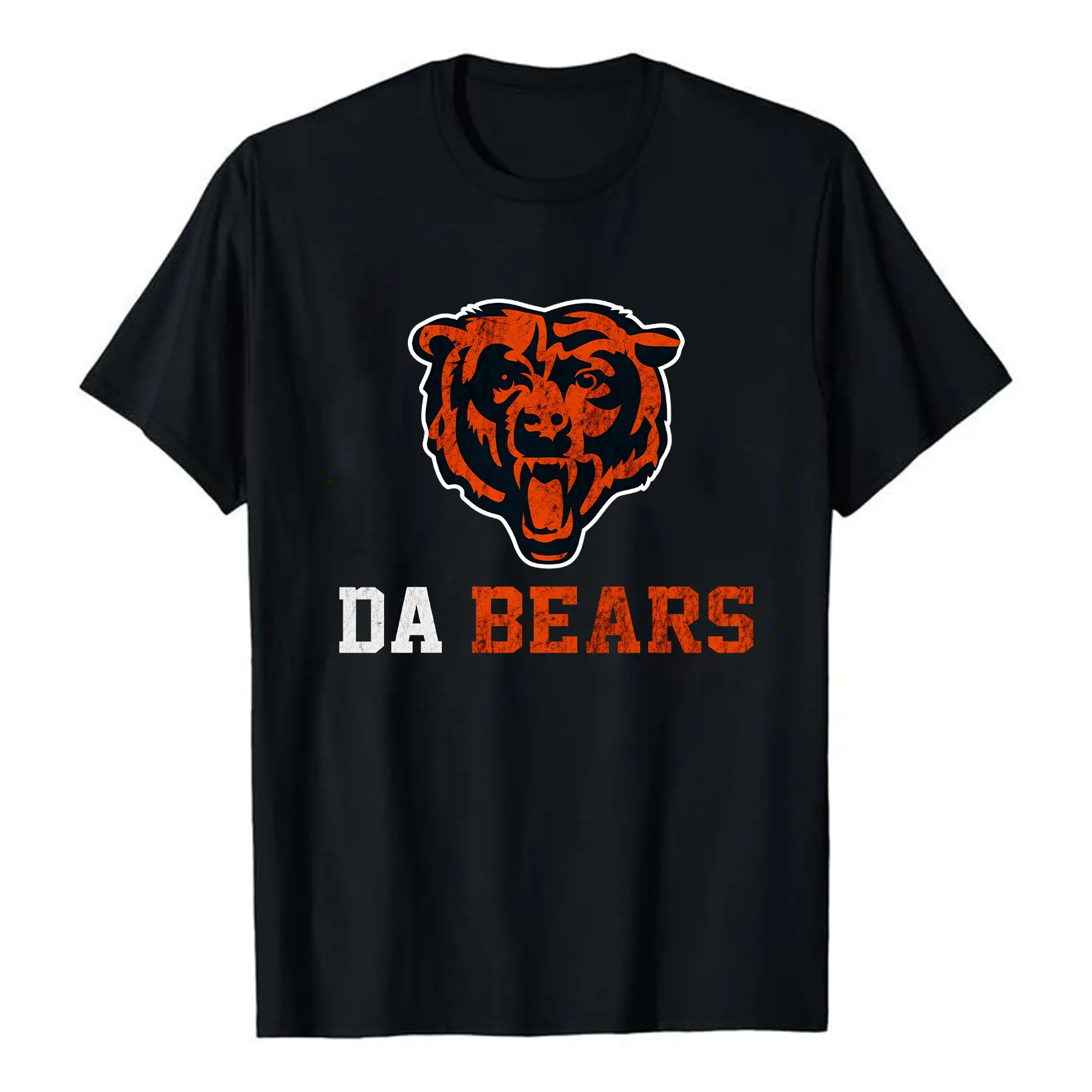 Unisex BEARS Graphic Tee with DA BEARS,  Football Team Inspirational Shirt for Game Day, Football Fan Gift