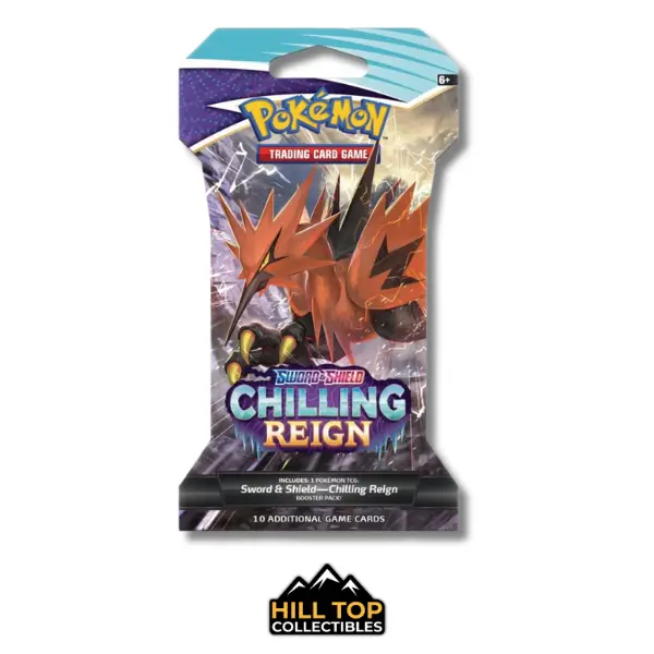 Chilling Reign LIVE BREAK - 1 Pokemon Sleeved Booster Pack