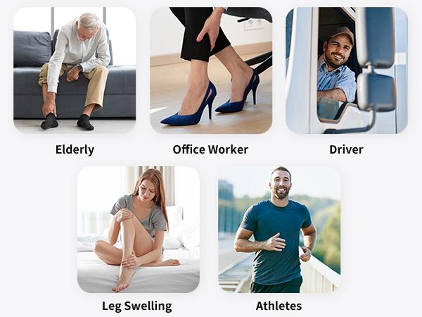 Nekteck Air Compression Leg Massager with 3 Massage Levels & Auto Shut Off Feature for Foot and Calf Comfort and Relaxation,Ideal Gift for Men & Women,Christmas 's Day Present,Gifts for Mother Father