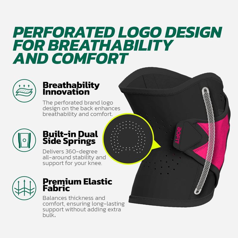 Shock-Absorbing Patella Knee Strap Breathable Compression Support for Basketball Running Hiking Fitness Unisex Design Comfortable & Supportive for Adults