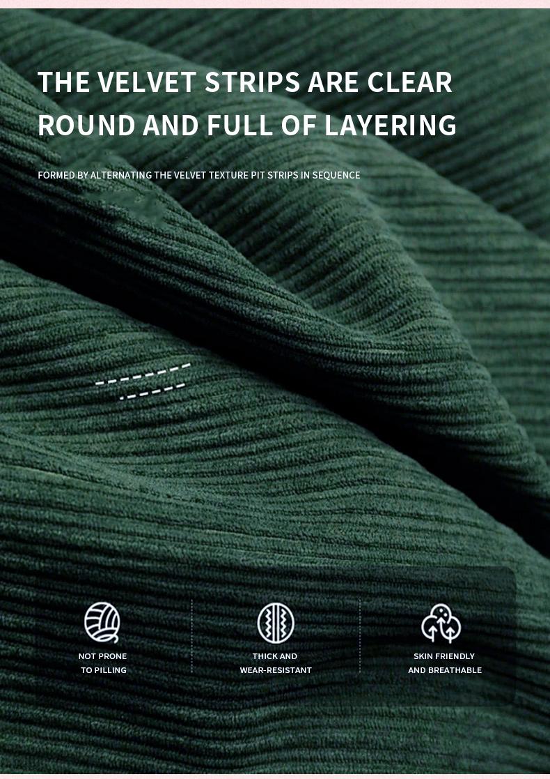 78.7'' Convertible Sleeper Sofa Bed with Cylindrical Pillow Corduroy Folding Mattress Couch Fixed-Shape Frame for Living Room Bedroom Studio Fully Assembled