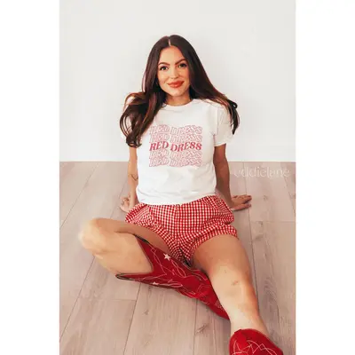 Jennie Ruby Red Eye Baby Tee - TikTok Shop
