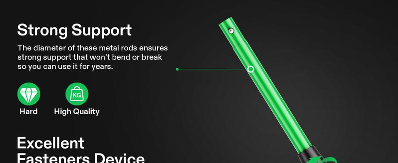 VIVOSUN Grow Tent High CFM Kit, Green Pole Range of 24"-48", Suitable for 2'x2', 3'x3', 4'x2' and 4'x4'Grow Tent, 4-Pack