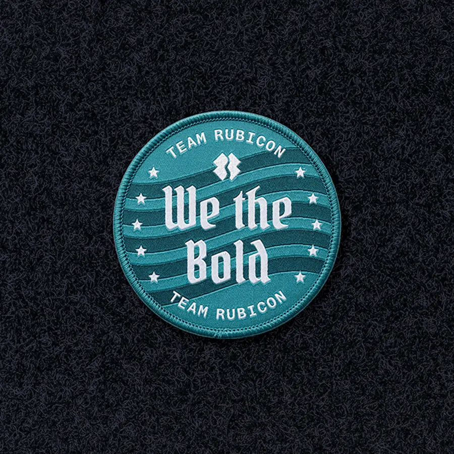 We The Bold Woven Patch