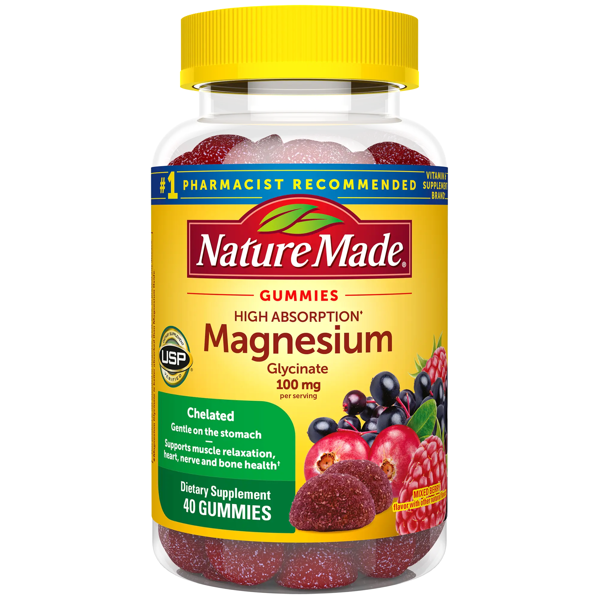 High Absorption Magnesium Glycinate Gummies