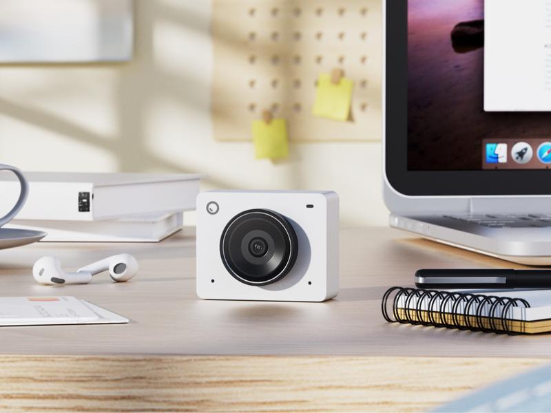 【Hot Sale!!】OBSBOT MEET 2 - AI-Powered 4K Webcam, AI Framing & Autofocus, Webcam with Microphone, Background Bokeh, 60 FPS, HDR Low-Light Correction, Beauty Mode, Webcam for PC, Streaming, Conference, Gaming, etc.