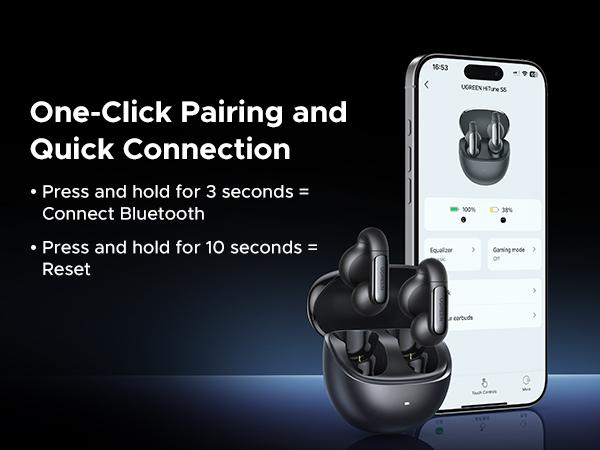 UGREEN S5 Open-Ear Headphone, Support Call Noise Reduction, 24 Hours Battery Life, IPX 5 Waterproof Design- ,TikTokShopBlackFriday ,Tiktokshopstockup