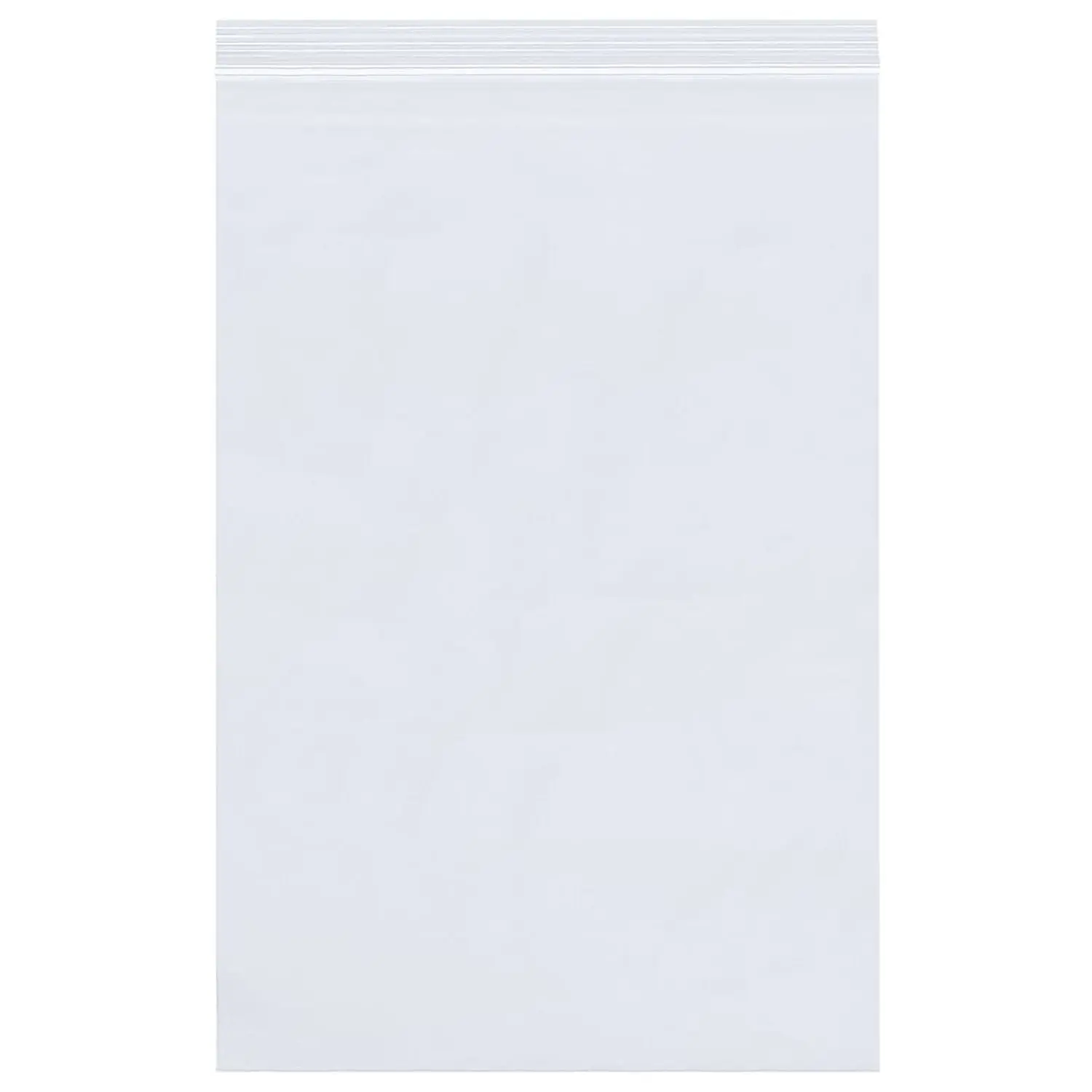 Box Partners PB4279 Plastic Reclosable Poly Bags - 24x36 in, 6 Mil, Moistureproof, Durable, Meets FDA & USDA Requirements, Keeps Products Clean, Office/Postal Supplies