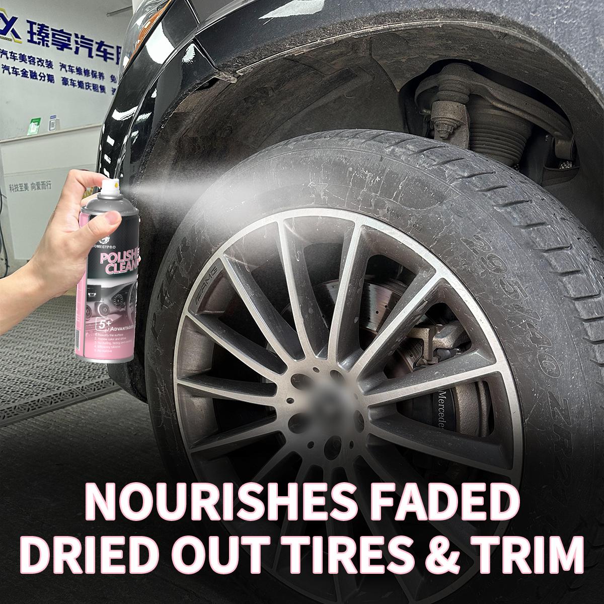 DONKEYPRO Detailer - Ultimate Protection For Vinyl,Rubber, and Plastic Surfaces Car Interior Detailer And Protectant 15oz  Car Care Spray