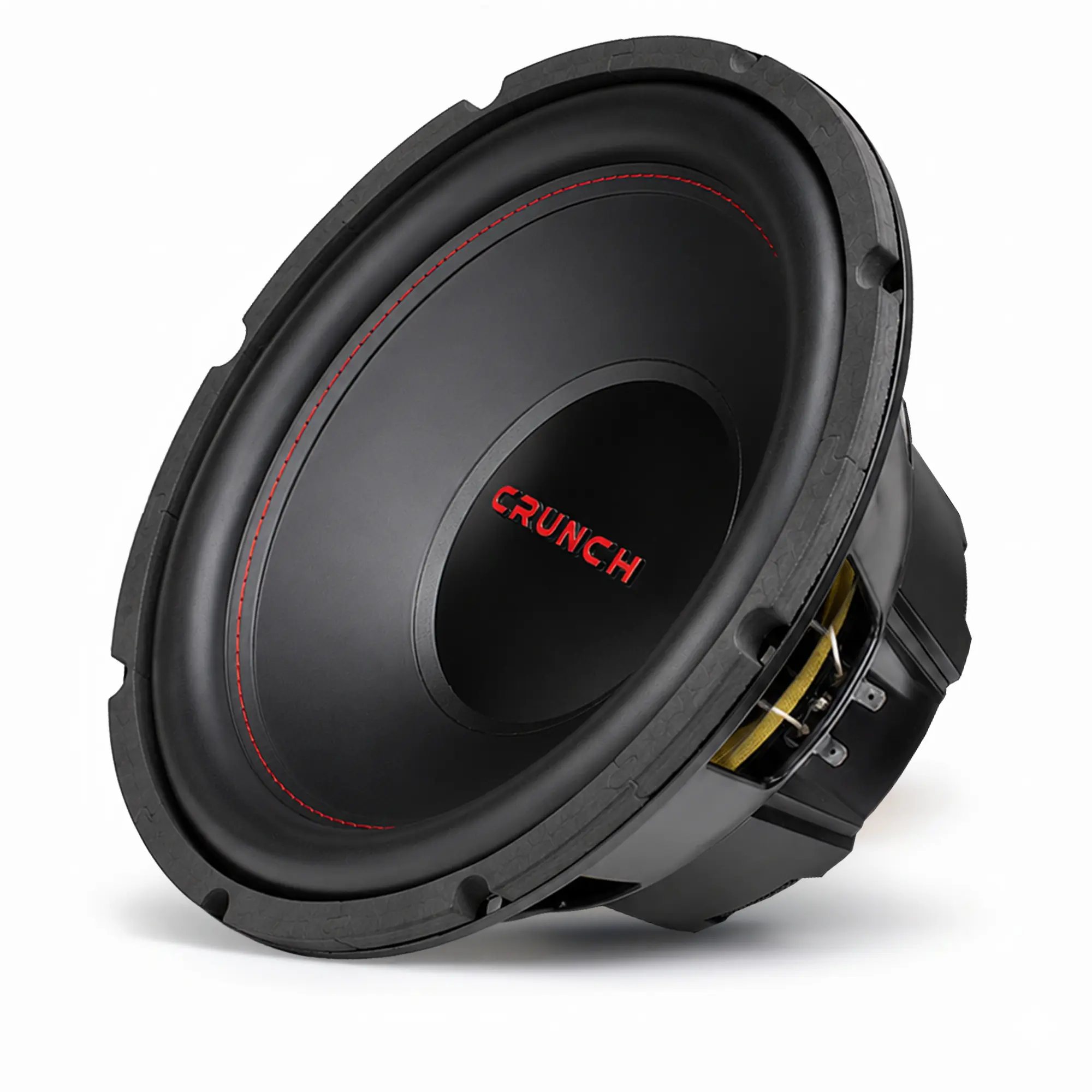 Crunch CRW12D4 12 Inch 800 Watt MAX 4 Ohm Dual Voice Coil Car Subwoofer Speaker