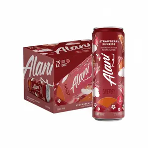 Alani Nu Energy Drink - Strawberry Sunrise (12 Drinks , 12 Fl Oz. Each)