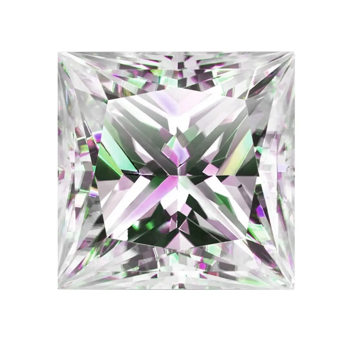 IGI Certified 1.51 CARAT Princess Cut Laboratory Grown E VVS2 EX Diamond LD8609