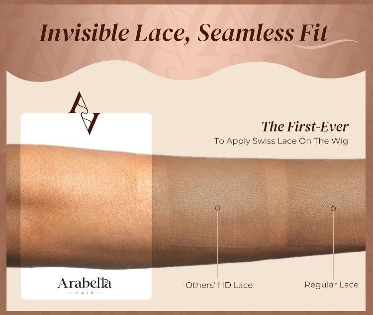 Arabella 13x6 Three-Go Midnight Blue Glueless Loose Body Wave Wig With Drawstring 100% Human Hair Ear to Ear Parting-Max Pre-everything Frontal Lace Wigs SpringStatements