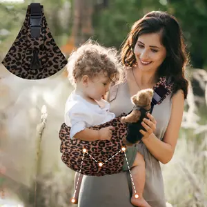 affordable 3-in-1 Versatile Baby Carrier Sling - Horizontal Hug, ,Check Baby Sling Carrier – Lightweight, Compact & Easy-to-Use Carrier with Front & Back Dual Adjustable Buckles, Fits Toddlers, Portable for Travel high quality