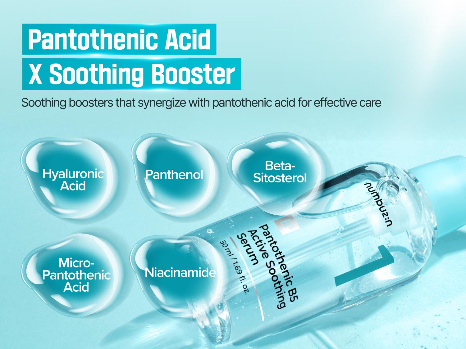 [numbuzin official shop] No.1 Serum | Pantothenic B5 Active Soothing Serum | 1.69 fl. oz.
