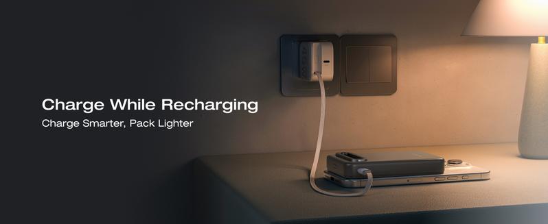 ECOFLOW Rapid Mag Power Bank 10,000mAh, Qi2 Certified 15W Wireless Charging, 0.6'' Ultra-Slim Magnetic Portable Charger, Fast Charging Magnetic Battery for iPhone 17/16/15/14/13/12, Galaxy, Google,