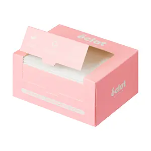 éclat Dual-Sided Plant-Based Face Towels - Ultra Soft & Disposable - Travel Pack (25 Count)