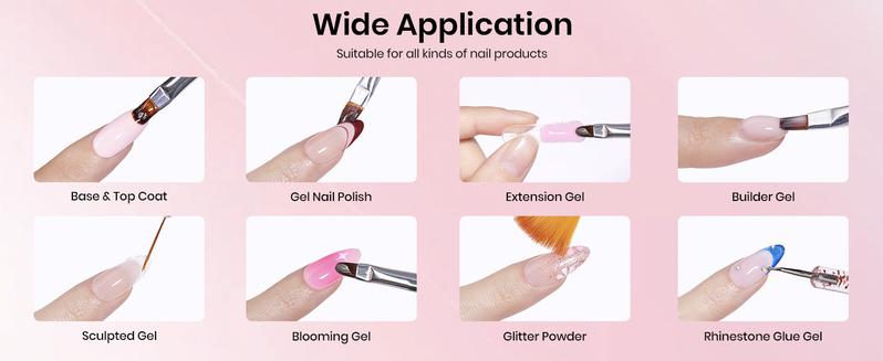 Beetles Valentines Nail Art Brushes Kit, Nail Dotting Tools, Nail Drawing Pens, Nail Dust Brush, Striping Nail Art Liner Brushes, Nail Art Pens with Nail Brush Holder Starter Nail Art Design Manicure Cutics Set newyearnewme valentinesday gift