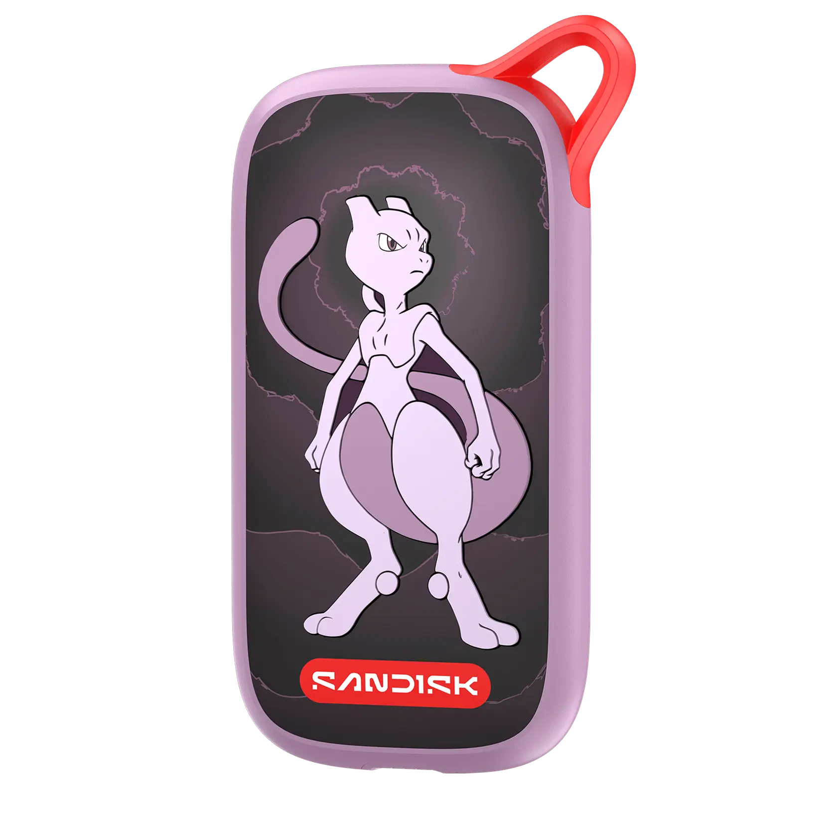 SANDISK Pokémon Portable SSD, Mewtwo Edition
