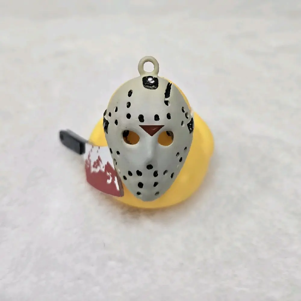 Slasher Duck, Halloween Duck, Halloween mask Jason Duck, Jason Mask, Scary movie, Horror fan, Cute gift.