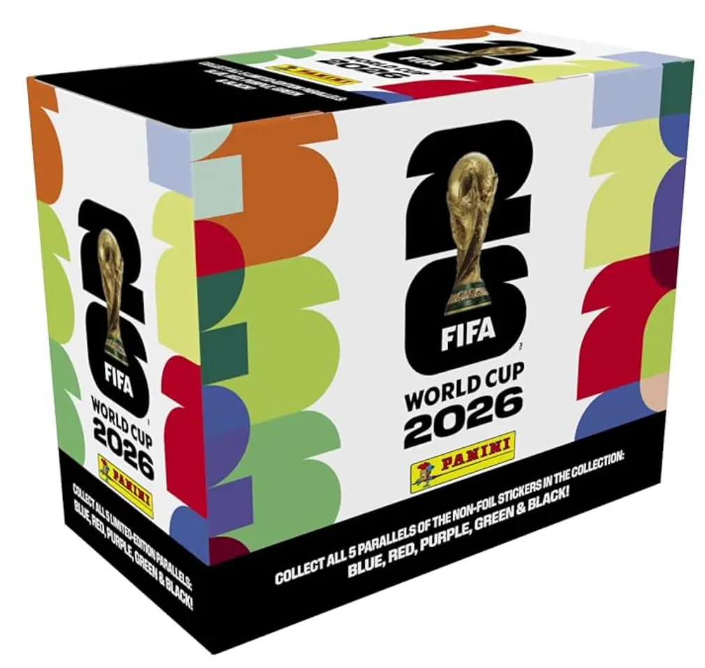 Panini® FIFA World Cup ONE SMALL Sticker Box (25 Packs Total)