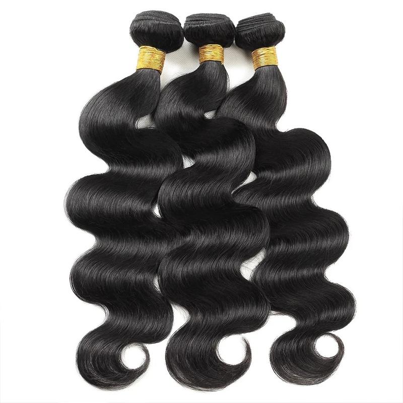 West Kiss Body Wave Human Hair Bundles Brazilian Virgin Hair Straight Bundles Sew in/ Glue in Viral Hair Bundle Deep Wave FebruaryFaves