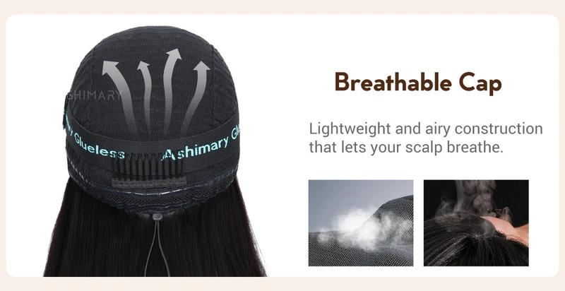 [New Arrival] Yaki Straight Layered Wig 6x4.5 Lace Closure Short Pixie Cut Wig for Black Women Silk Press Human Hair Bob Wig