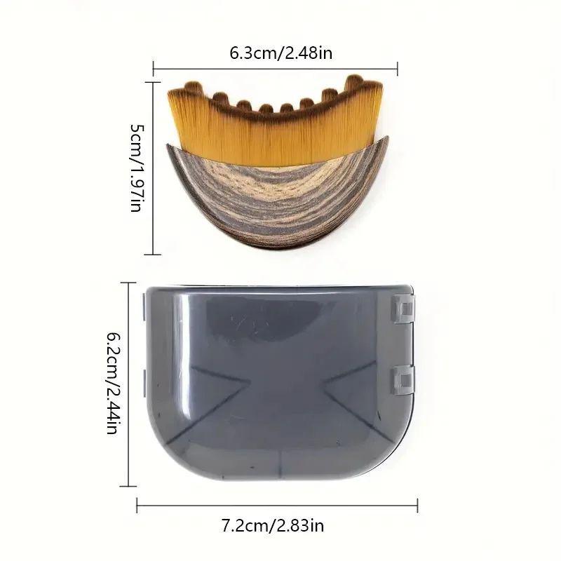 Face & Body Lymphatic Contouring Brush Ergonomic Massager for Jawline Sculpting Skin Contouring Detox Relaxation 50G 6.2cm x 7.2cm Must Have Skincare Tool Perfect Gift