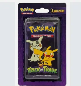 Pokémon Trick or Trade 5 Mini Pack Booster Bundle - 5 Additional Game Cards for Trading Card Game