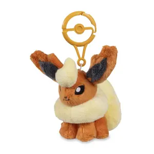 Pokemon Center Flareon Adventure Partners Plush Key Chain